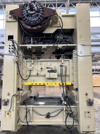 250 Ton, Stamtec #S2-250, hydraulic press, 9.8" stroke, 22" die height, 5.9" slide adj., 50 HP, 20-50 SPM - Image 2