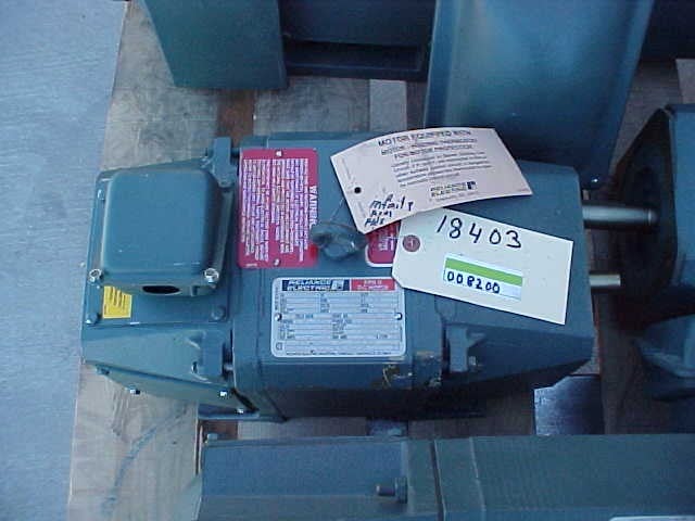 2 HP 1800 RPM Reliance, Frame 189ATCY, TENV, 180 VA, 100/200 VF - Image 1