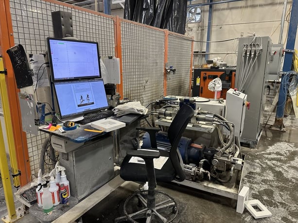 Baca Systems, Robo SawJet, robotic 6-Axis sawjet, 90" x 144" table, 16" saw, Kuka KR 210 robot, 2016 - Image 9