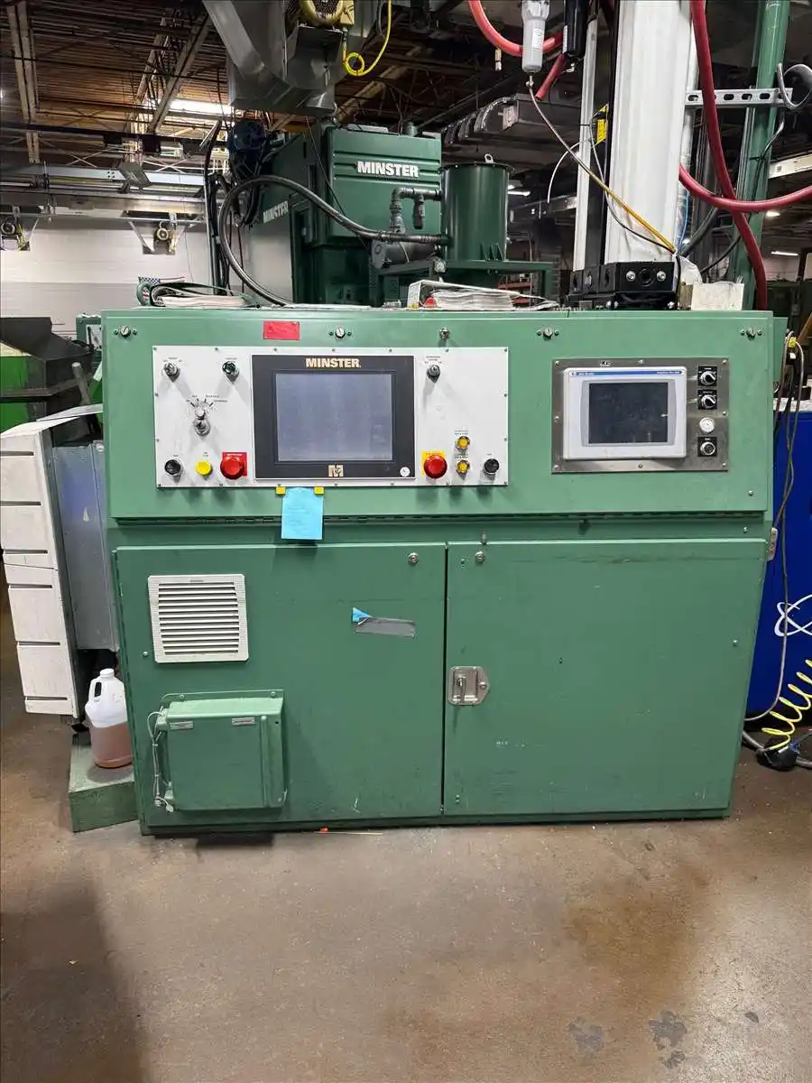 180 Ton, Minster #P2H-160-74x33-FW, precision straight side press, 5.9" stroke, 20.6" Shut Height, 75 HP - Image 5