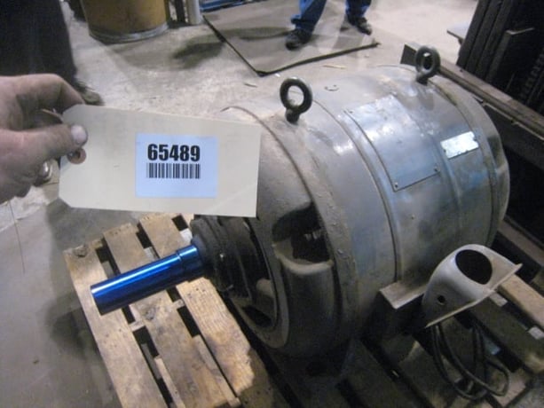 60 HP 1200 RPM Allis-Chalmers, Frame 505, ODP, 440 Volts - Image 1