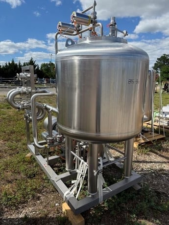 Bucher Denwel #DFP100A-11019, Flash Pasteurizer System, 43.5 psi @ 86°F vessel, Alfa Laval plate & frame - Image 2