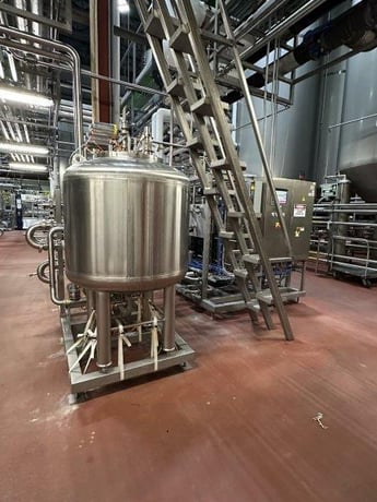 Bucher Denwel #DFP100A-11019, Flash Pasteurizer System, 43.5 psi @ 86°F vessel, Alfa Laval plate & frame - Image 6