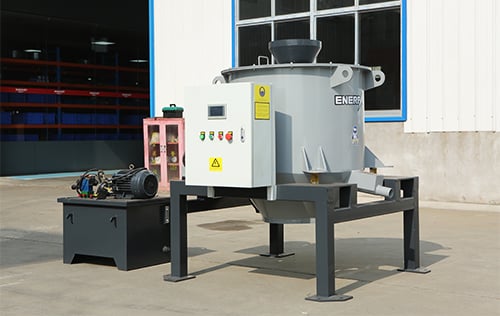 24" Enerpat #ED-600, 24" metal chip wringer/centrifugal separator machine, 7.5 HP, 97% Oil Removal - Image 3