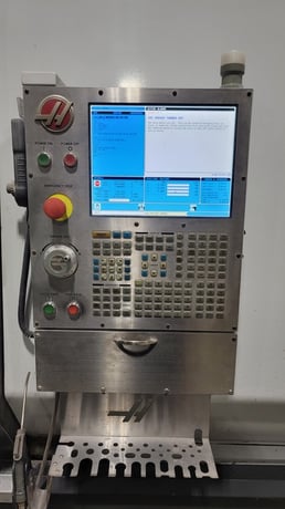 Haas #ST-40, CNC lathe, 34.5" swing, 15" chuck, 4" bar, 44" centers, 12 turret, A2-8, 17" X, 44" Z, 2017 - Image 2