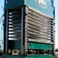 600 Ton, Columbia, 4 post press, 104" x 54", 36 stroke, 105" BH, 62" DL - Image 1