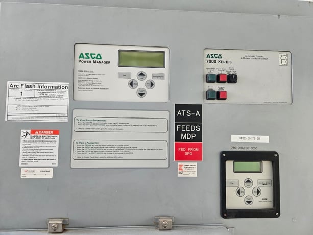 800 Amp. ASCO #7000-Series, Automatic Transfer & Bypass Isolation, 800A, 480V, 3 Phase With isolator - Image 2