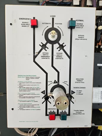 800 Amp. ASCO #7000-Series, Automatic Transfer & Bypass Isolation, 800A, 480V, 3 Phase With isolator - Image 5