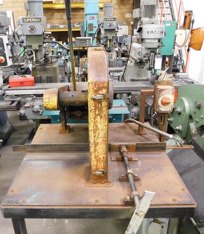 20" Kalamazoo, abrasive metal cutting saw, 15 HP, 1" arbor, - Image 2