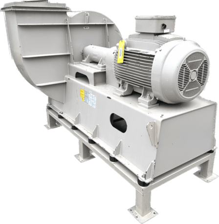 19000 cfm @ 25.3 S.P., Type #KXE063-063030-00, with 150 HP Reitz radial fan, with 100 HP VDF - Image 1