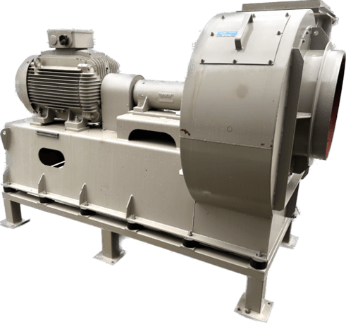 19000 cfm @ 25.3 S.P., Type #KXE063-063030-00, with 150 HP Reitz radial fan, with 100 HP VDF - Image 4