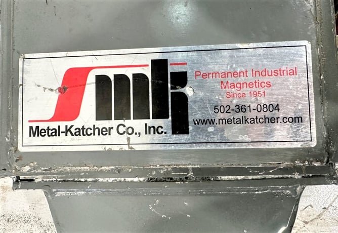 Katcherco Inc., Stainless, 6-1/2" x 8-1/2" plate magnet pneumatic conveying metal - Image 3