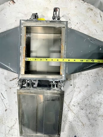 Katcherco Inc., Stainless, 6-1/2" x 8-1/2" plate magnet pneumatic conveying metal - Image 7