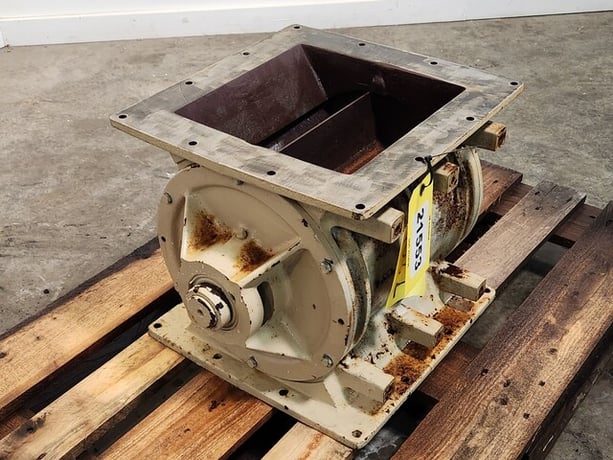 12" x 12" MAC #MD75, rotary airlock feeder, no drive included - Image 4