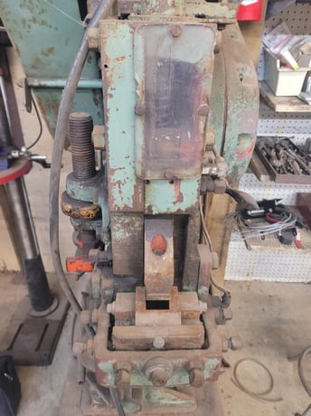 3" x 3" x 5/16" Ficep #ST-10S, mechanical ironworker, 29 tons, 5 station, 70 SPM - Image 7