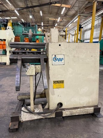10,000 lb. Cooper Weymouth Peterson #4.5R-24, Centering Reel, 24" max. coil width, 18"-22" mandrel expansion - Image 2