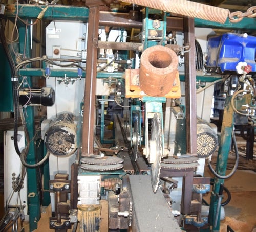 Wood-Mizer #TVS15-USA, Vertical Scragg Mill, 2 bandsaws, 2014, (2 available) - Image 6