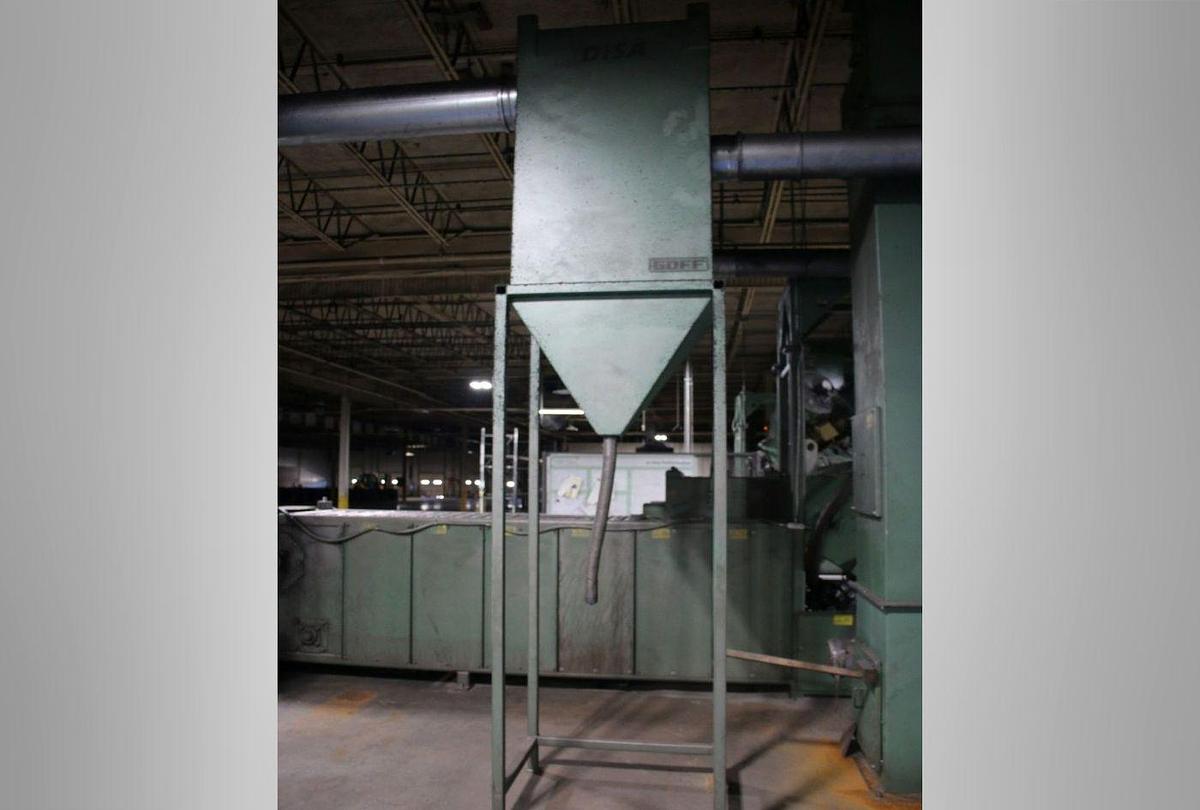 Goff #WM27.5-4-40, Through-Feed Wheel Blast Machine, 24" wide wire mesh belt system, (4) 10 HP wheels, 460 - Image 8