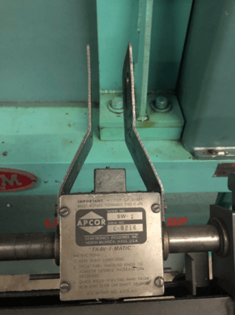 Custom, Traverse Winding Machine, 2.25" shaft diameter x 8" shaft width, 1 HP, APCOR Travimatic SW-1 unit - Image 3