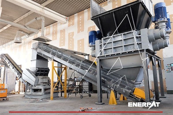 Enerpat #MSC-E1300, Industrial shredder, Four-Shaft/quad Shredder, Heavy Duty for E-Waste & Metal, Never Used - Image 9