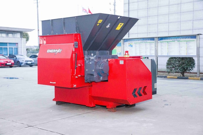 Enerpat #MSA-F, Single Shaft Shredder for plastic, wood, 0.3-10 t/h, 24-59" Shredding Chamber, 25-100 HP - Image 7