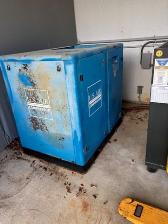 125 cfm, U.S. Motors Air #US-30DI, Compressor, 30 HP, 2020 - Image 2