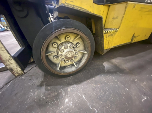 11350 lb. Yale #GLC-120M, LP Gas Forklift, cushion tires, - Image 5