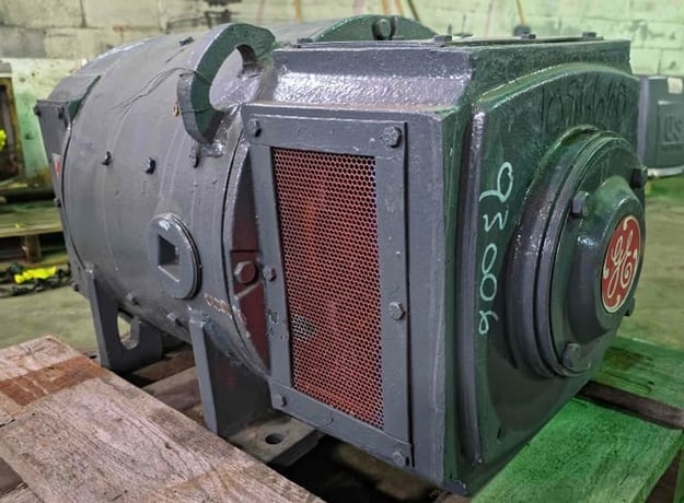 60 HP 1800 RPM General Electric, Frame 366AT, Drip-Proof Ball Bearing, 500 VA, 300 VF - Image 2