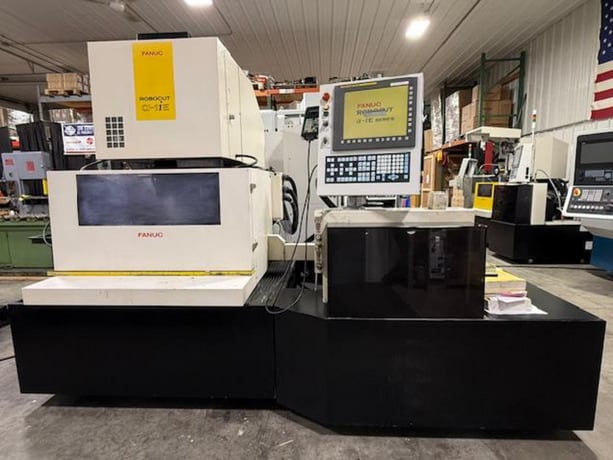 Fanuc #Robocut-1iE-SAWF, CNC wire Electrical Discharge Machine, 23.6" x 15.7" x 12.2" capacity, .004"-.012" - Image 1