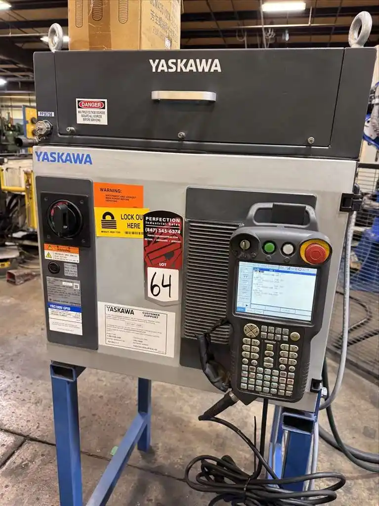 Yaskawa, YR-1-06VX88-A00, 6-Axis robot, 88 Kg payload, YRC-1000 Control with pendant, 2022 - Image 3