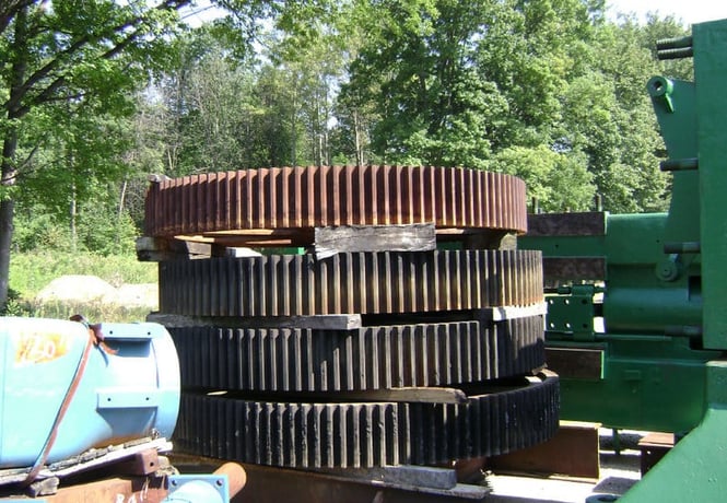 1800 Ton, Cleveland #34-S, single action, mechanical trim press, 68" Shut Height, 30" stroke, 48" x 56" - Image 6