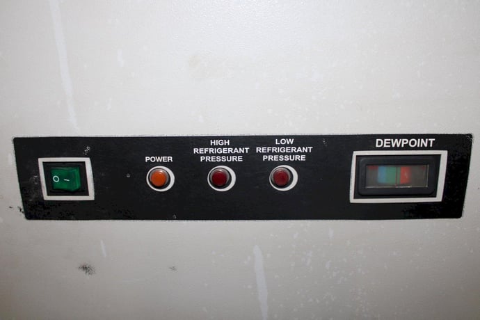 700 cfm, 100&deg;F, 100 psig, Parker Zander, refr. dryer air compressor, R 404 refrigerant - Image 7