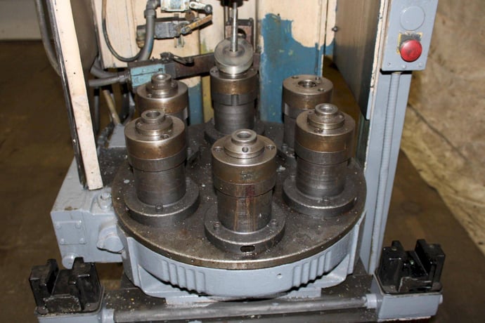 10 Ton, Denson, hydraulic press, 12" stroke, 30" daylight, 8" throat, 3.625" cylinder bore, 2.5" ram - Image 4
