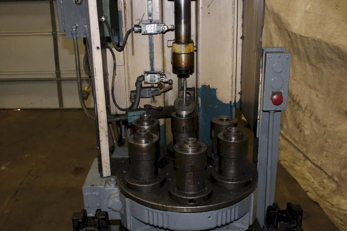 10 Ton, Denson, hydraulic press, 12" stroke, 30" daylight, 8" throat, 3.625" cylinder bore, 2.5" ram - Image 5