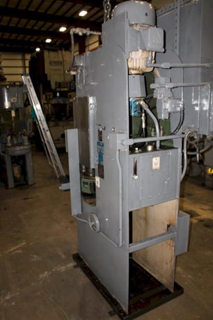 10 Ton, Denson, hydraulic press, 12" stroke, 30" daylight, 8" throat, 3.625" cylinder bore, 2.5" ram - Image 6