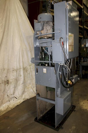 10 Ton, Denson, hydraulic press, 12" stroke, 30" daylight, 8" throat, 3.625" cylinder bore, 2.5" ram - Image 7