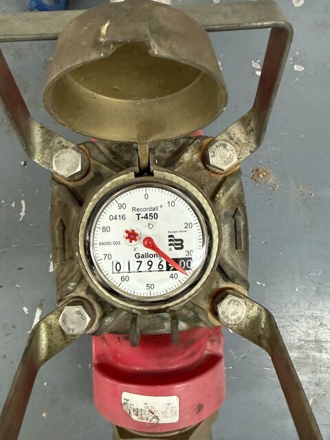 Badger, fire hydrant meter, S/N 15010422 - Image 3