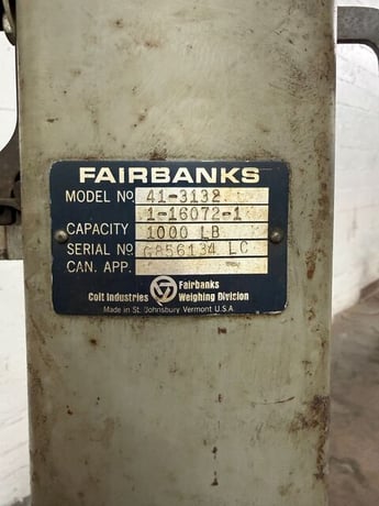 1000 lb. Fairbanks-Morse #41-3132, scale - Image 5