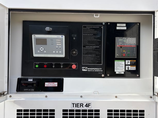Multiquip Whisperwatt #DCA400SSI4F, 240/480 Volts diesel generator 6698 hours 400 KVA - Image 8