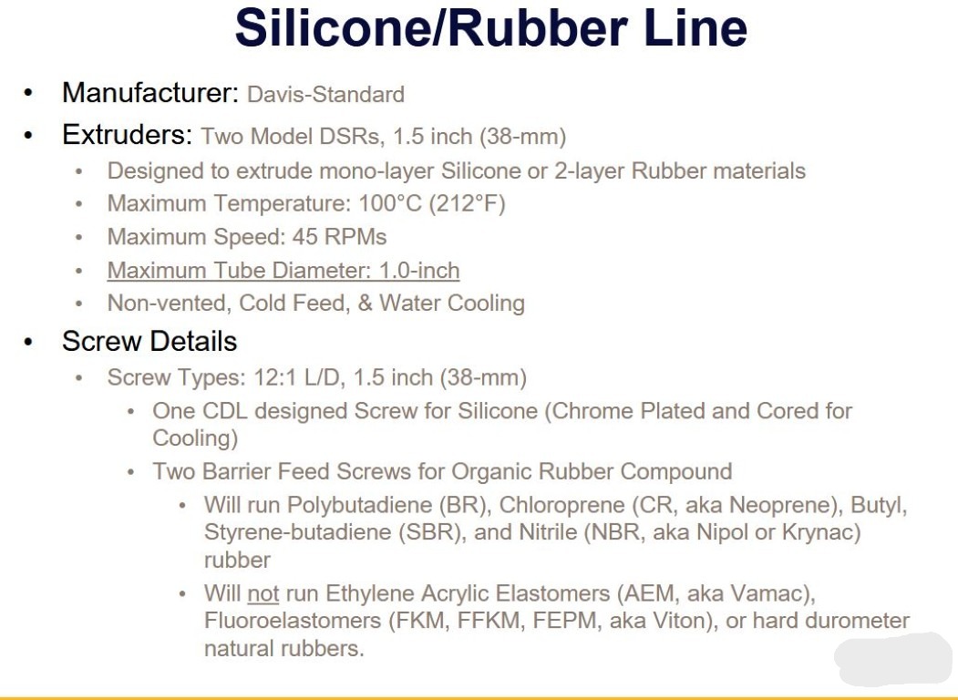 1.5" Davis Standard, Duplex Hose Extrusion Line, (2) cold feed rubber extruders, (2) 10 HP motors, 1775 RPM - Image 5