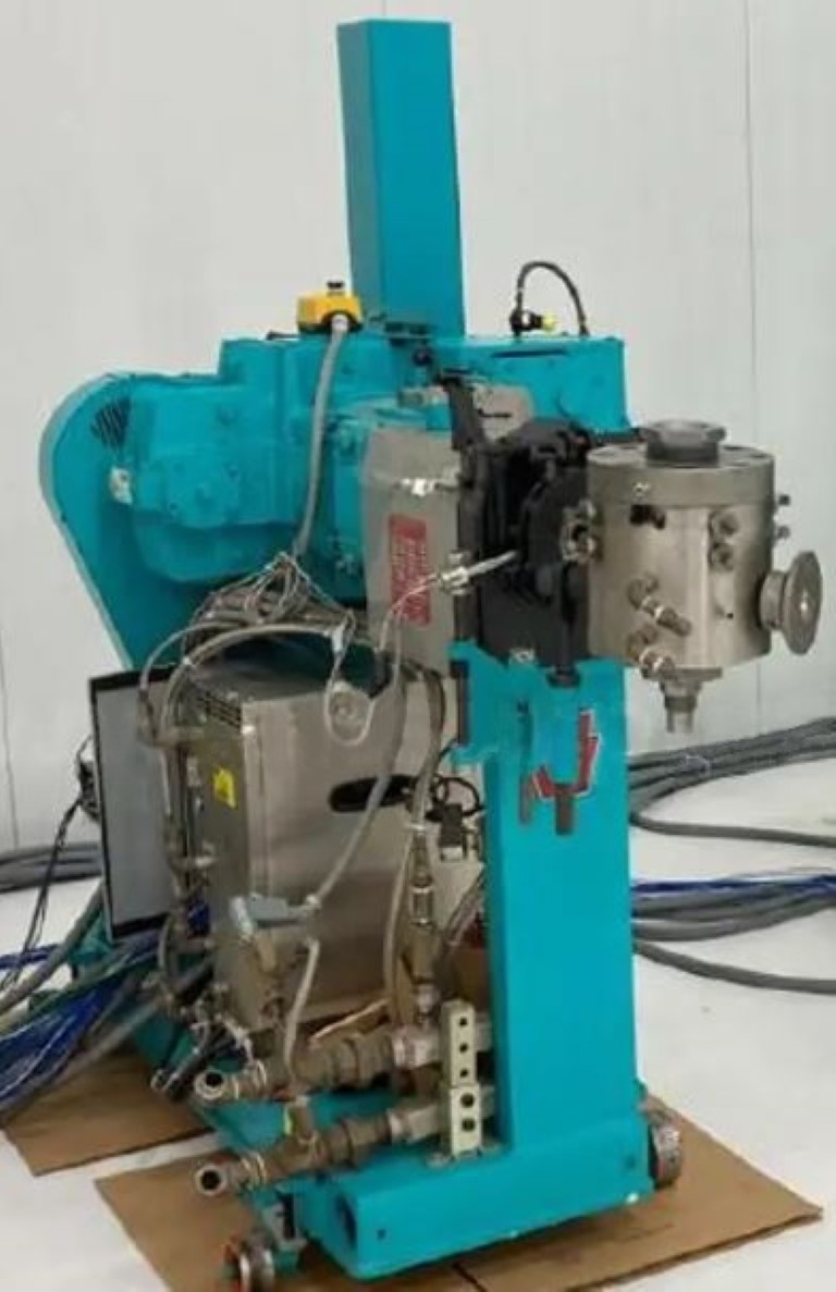 1.5" Davis Standard, Duplex Hose Extrusion Line, (2) cold feed rubber extruders, (2) 10 HP motors, 1775 RPM - Image 6