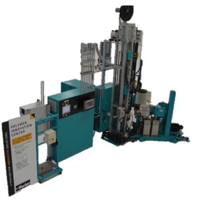 1.5" Davis Standard, Duplex Hose Extrusion Line, (2) cold feed rubber extruders, (2) 10 HP motors, 1775 RPM - Image 8