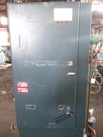 30 Ton, Wabash #30-1212-4STMBX, 4-Post Hydraulic Lab Press, 12" x 12" steam heated/water cooled platens - Image 7