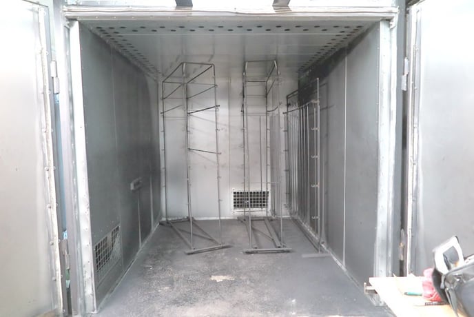 96" width x 96" H x 120" L Reliant, 450&deg;F, gas fired walk in oven - Image 2