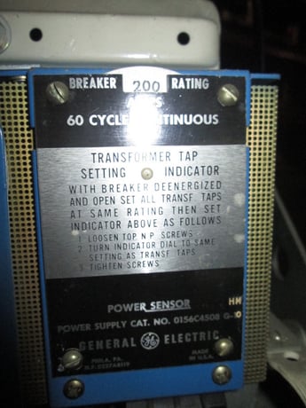 600 Amps, General Electric, AK-3A-25, manually operated, drawout - Image 3
