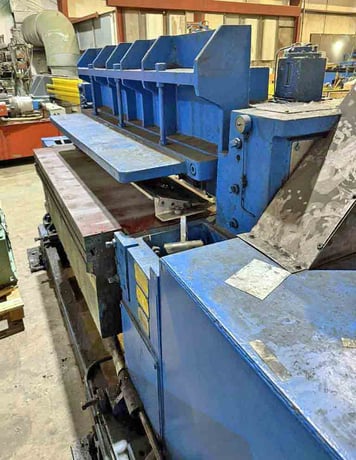 0.187" x 60" Wysong #HS-760RKB-HD, hi-speed shear, 300 SPM, 42" passline - Image 5