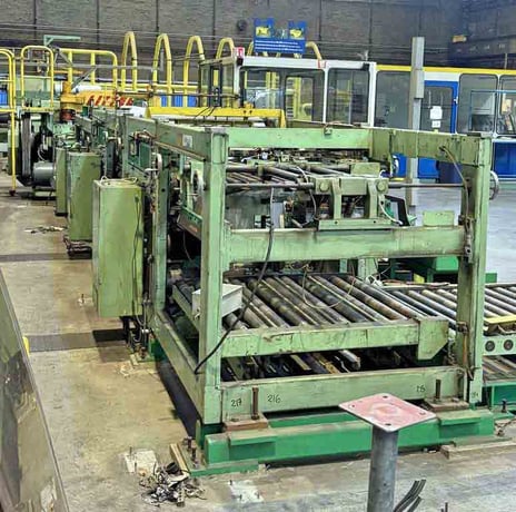 40" x 0.019" Littell #LM2E, Cut-To-Length line, 30000 lb., hydraulic expansion, 328-390 FPM - Image 6