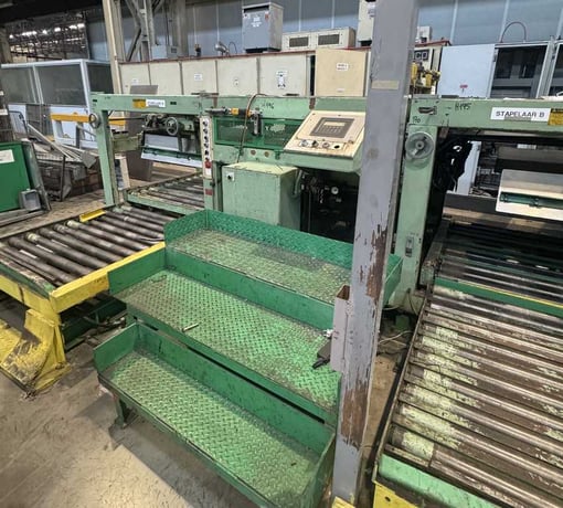 40" x 0.019" Littell #LM2E, Cut-To-Length line, 30000 lb., hydraulic expansion, 328-390 FPM - Image 8
