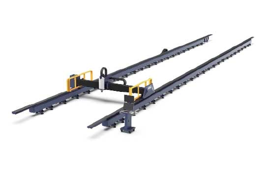 HSG #GFA-Series, Fiber Laser Cutting Machine, 39.4' x 9.8' Cutting Format, 120 MPM, 6-30 kW Power - Image 1