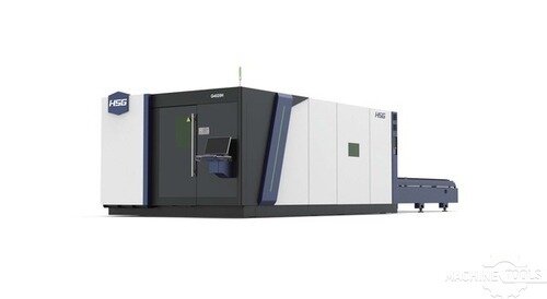 HSG #G3015H, Fiber Laser Cutting Machine, 60" width x 120" L Sheet Size, 7875 IPM, 12 kW Power - Image 1